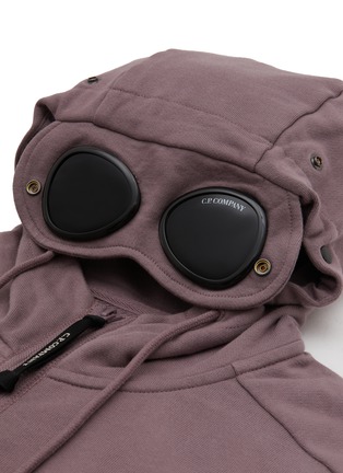  - C.P. COMPANY - Zip Up Goggle Cotton Hoodie