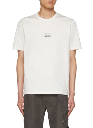 Main View - Click To Enlarge - C.P. COMPANY - Mercerised Cotton T-Shirt