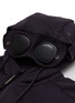  - C.P. COMPANY - Zip Up Goggle Cotton Hoodie