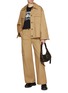 Figure View - Click To Enlarge - GANNI - Herringbone Canvas Jacket