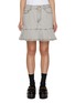 Main View - Click To Enlarge - GANNI - Future Light Wash Denim Pleated Mini Skirt