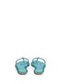 Back View - Click To Enlarge - RENÉ CAOVILLA - 'Cupido' crystal T-strap flat sandals