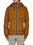 Main View - Click To Enlarge - C.P. COMPANY - Contrast Pocket Hooded Puffer Jacket