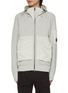 Main View - Click To Enlarge - C.P. COMPANY - Logo Patch Hooded Sweater