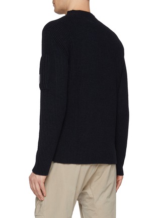 Back View - Click To Enlarge - C.P. COMPANY - Fleece Knit Sweater