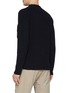 Back View - Click To Enlarge - C.P. COMPANY - Fleece Knit Sweater