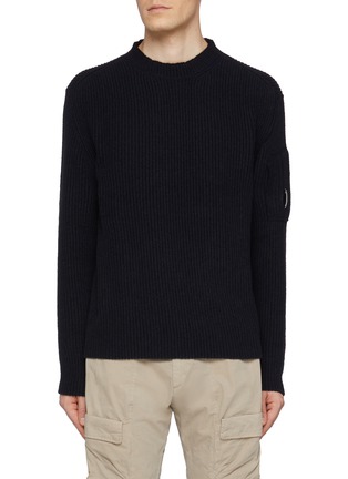 Main View - Click To Enlarge - C.P. COMPANY - Fleece Knit Sweater