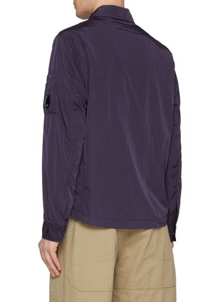 Back View - Click To Enlarge - C.P. COMPANY - Chrome-R Lens Overshirt