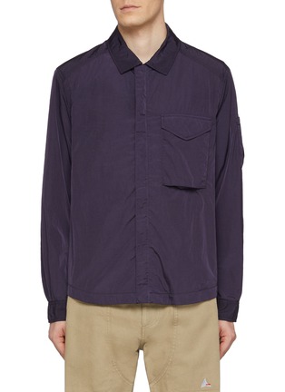 Main View - Click To Enlarge - C.P. COMPANY - Chrome-R Lens Overshirt