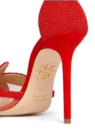 Detail View - Click To Enlarge - CHARLOTTE OLYMPIA - 'Sandrine' starfish beaded sandals