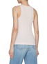 Back View - Click To Enlarge - GANNI - Soft Cotton Rib Tank Top