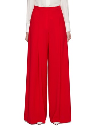 Main View - Click To Enlarge - CAROLINA HERRERA - Pleated Wide Leg Pants