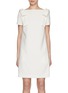 Main View - Click To Enlarge - CAROLINA HERRERA - Bow Detail Shift Dress