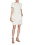 Figure View - Click To Enlarge - CAROLINA HERRERA - Bow Detail Shift Dress