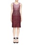 Main View - Click To Enlarge - ST. JOHN - Ombré tweed dress
