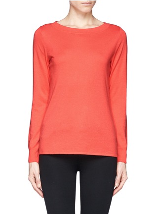Main View - Click To Enlarge - ST. JOHN - Silk-cashmere sweater