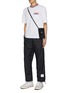 Figure View - Click To Enlarge - THOM BROWNE  - Cricket Stripe Ripstop Pants