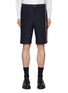 Main View - Click To Enlarge - THOM BROWNE  - RWB Stripe Cotton Shorts