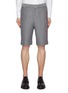 Main View - Click To Enlarge - THOM BROWNE - RWB Stripe Cotton Shorts