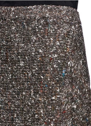 Detail View - Click To Enlarge - STELLA MCCARTNEY - Asymmetric wool pants