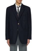THOM BROWNE | Single Breasted Wool Blazer | Men | Lane Crawford