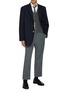 Figure View - Click To Enlarge - THOM BROWNE  - Single Breasted Wool Blazer