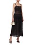 Figure View - Click To Enlarge - ZIMMERMANN - Halliday Lace Trim Cotton Slip Dress