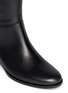 Detail View - Click To Enlarge - LANVIN - Leather zip boots 