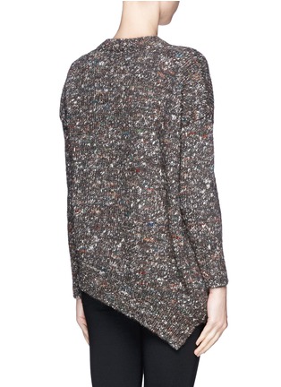 Back View - Click To Enlarge - STELLA MCCARTNEY - Mélange wool silk sweater