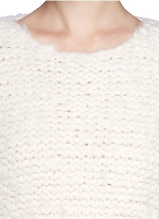 Detail View - Click To Enlarge - VALENTINO GARAVANI - Cashmere knit sweater