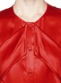 Detail View - Click To Enlarge - GIVENCHY - Puff shoulder silk blouse