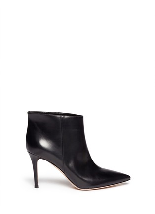Main View - Click To Enlarge - GIANVITO ROSSI - Leather ankle boots