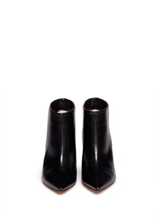 Figure View - Click To Enlarge - GIANVITO ROSSI - Leather ankle boots