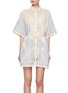 Main View - Click To Enlarge - ZIMMERMANN - Ottie Palm Cotton Shirt Dress