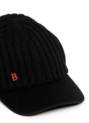 Detail View - Click To Enlarge - MY BOB - Cashmere knit baseball cap
