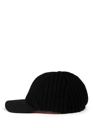 Figure View - Click To Enlarge - MY BOB - Cashmere knit baseball cap