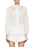 Main View - Click To Enlarge - ZIMMERMANN - Embroidered Yoke Blouse