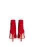 Back View - Click To Enlarge - GIANVITO ROSSI - V-throat lace-up boots