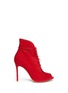 Main View - Click To Enlarge - GIANVITO ROSSI - V-throat lace-up boots