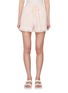 Main View - Click To Enlarge - ZIMMERMANN - Pop Towelling Cotton Shorts