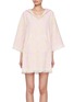 Main View - Click To Enlarge - ZIMMERMANN - Pop Hooded Towel Cotton Mini Dress