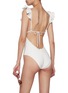 Back View - Click To Enlarge - ZIMMERMANN - Embroidered Frill Swimsuit