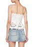 Back View - Click To Enlarge - ZIMMERMANN - Pop Embroidered Scallop Linen Top