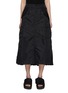 Main View - Click To Enlarge - SACAI - Pleated Back Midi Skirt