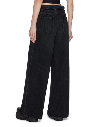 Back View - Click To Enlarge - SACAI - Wide Leg Jeans