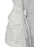  - SACAI - Sponge Sweat Nylon Twill Hybrid Hoodie