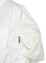  - SACAI - Cotton Poplin Nylon Twill Puff Sleeve Shirt