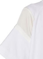 SACAI | Satin Cotton Jersey T-Shirt | WHITE | Women | Lane SACAI | Satin Cotton Jersey T-Shirt | WHITE | Women | Lane