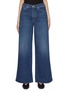 Main View - Click To Enlarge - MOTHER - Lil Ditcher Roller Sneak Flared Leg Jeans