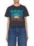 Main View - Click To Enlarge - MOTHER - The Grab Bag Cropped Graphic Print  Cotton T-Shirt